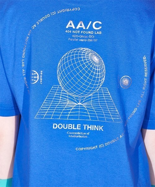 AA/C(ダブルエーシー)の「【AA/C】Black Hole T-shirt 19ME0014(Tシャツ/カットソー・メンズ・ブラック/ライトグレー/ブルー・L/M)」の11枚目の写真