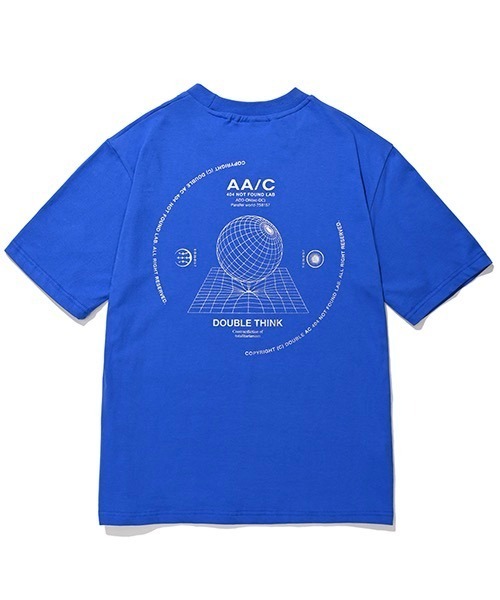 AA/C(ダブルエーシー)の「【AA/C】Black Hole T-shirt 19ME0014(Tシャツ/カットソー・メンズ・ブラック/ライトグレー/ブルー・L/M)」の7枚目の写真
