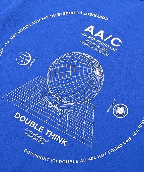 AA/C(ダブルエーシー)の「【AA/C】Black Hole T-shirt 19ME0014(Tシャツ/カットソー・メンズ・ブラック/ライトグレー/ブルー・L/M)」の20枚目の写真