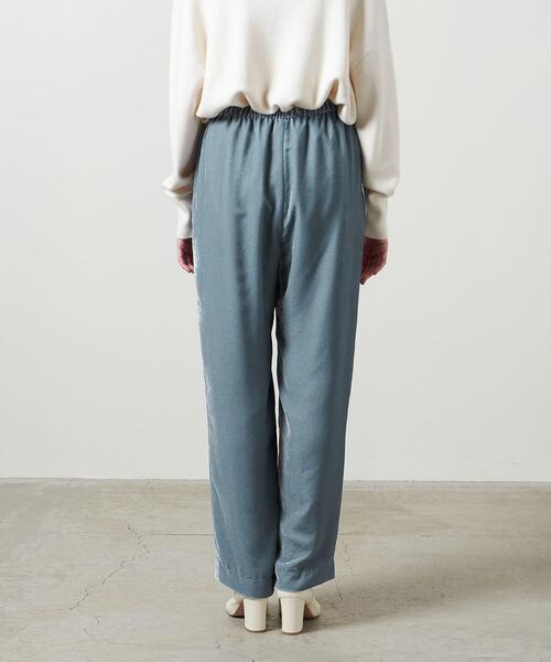 UNITED ARROWS(ユナイテッドアローズ)の「<UNITED ARROWS>VELVET イージーパンツ W †(その他パンツ・レディース・ライトブルー/ブラック/ピンク・36/38)」の11枚目の写真