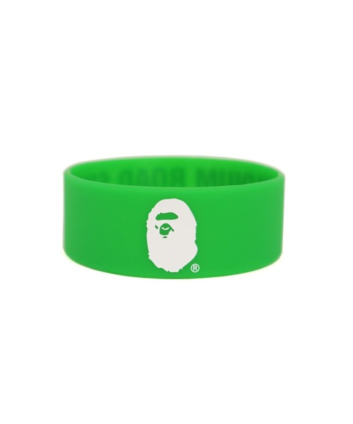 A BATHING APE（アベイシングエイプ）の「BAPE TOKYO THE GAME RUBBER BRACELET M（その他・メンズ・ブルー/レッド/イエロー/ブラック/グリーン・FREE）」の2枚目の写真