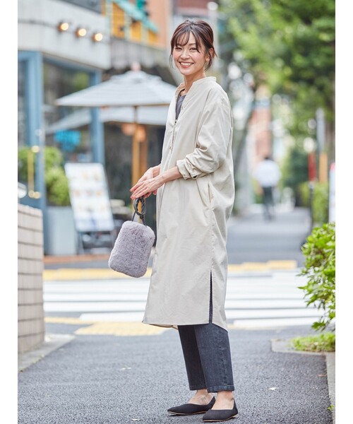 SHOO・LA・RUE（シューラルー）の「◆エコファーミニミニポシェット（ショルダーバッグ・レディース・ブラック/ベージュ/カーキ系4/グレー・00）」の22枚目の写真