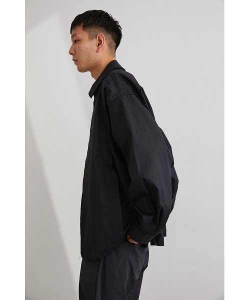 STYLEMIXER（スタイルミキサー）の「フロントレイヤードスイングトップ（シャツ/ブラウス・メンズ・ブラック/ベージュ・MEDIUM/LARGE/X-LARGE）」の3枚目の写真