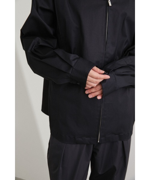 STYLEMIXER（スタイルミキサー）の「フロントレイヤードスイングトップ（シャツ/ブラウス・メンズ・ブラック/ベージュ・MEDIUM/LARGE/X-LARGE）」の5枚目の写真