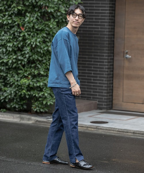 ITEMS URBANRESEARCH（アイテムズ アーバンリサーチ）の「ストレッチデニムパンツ（その他パンツ・メンズ・ブルー系その他/ネイビー/ブルー・LARGE/MEDIUM）」の11枚目の写真