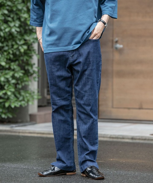 ITEMS URBANRESEARCH（アイテムズ アーバンリサーチ）の「ストレッチデニムパンツ（その他パンツ・メンズ・ブルー系その他/ネイビー/ブルー・LARGE/MEDIUM）」の13枚目の写真