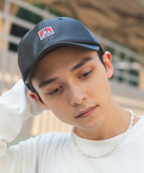 BEN DAVIS(ベンデイビス)の「WEGO/BEN DAVIS CLASSIC CAP(キャップ・メンズ・ブラック/ライトベージュ/ブラック系その他/その他1・FREE)」の1枚目の写真