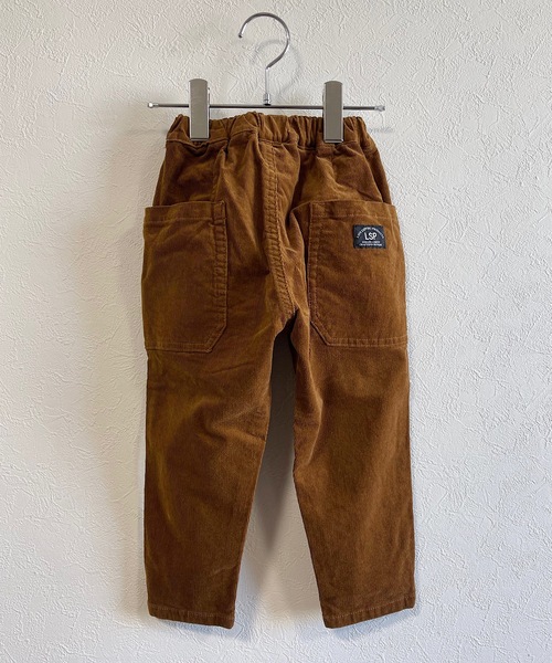 Life Support Products（ライフサポートプロダクツ）の「コールテンタックパンツ（L-6761/80～160cm）（その他パンツ・キッズ・オフホワイト/ブラック/ブラウン/ライトピンク/ブルー/カーキ/ラベンダー/ライトブラウン/テラコッタ/グリーン・90/80/95/100/110/120/130/140/150/160）」の3枚目の写真