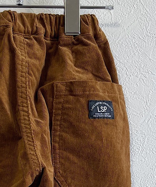 Life Support Products（ライフサポートプロダクツ）の「コールテンタックパンツ（L-6761/80～160cm）（その他パンツ・キッズ・オフホワイト/ブラック/ブラウン/ライトピンク/ブルー/カーキ/ラベンダー/ライトブラウン/テラコッタ/グリーン・90/80/95/100/110/120/130/140/150/160）」の14枚目の写真
