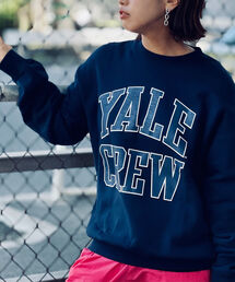 NOLLEY'S goodman | YALE / UCLA 別注 カレッジロゴ ヴィンテージ加工 ビッグシルエット スウェット プルオーバー(スウェット)