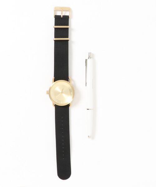TID　Watches　（ティッド　ウォッチ　）の「「TID Watches ティッドウォッチズ」No.1 ナイロンバンド 40mm（アナログ腕時計・メンズ・シルバー×ブラック/ゴールド・FREE）」の11枚目の写真