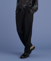UP START | 2TACK BELTED PANTS/2タックベルトパンツ(その他パンツ)