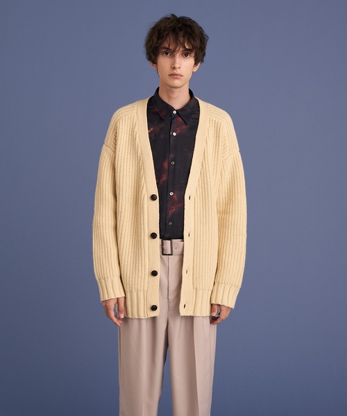 UP START（アップスタート）の「2TACK BELTED PANTS/2タックベルトパンツ（その他パンツ・メンズ・ブラック/グレー・MEDIUM/LARGE）」の14枚目の写真