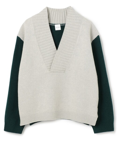 Paul Smith（ポールスミス）の「【洗える】カラーブロックVネック プル