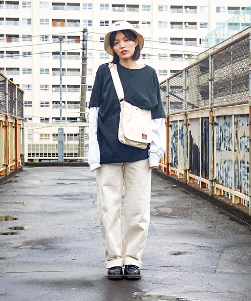 BEN DAVIS（ベンデイビス）の「【BEN DAVIS／ベンデイビス】ミニキャンバスショルダーバッグ BDW-9377（ショルダーバッグ・メンズ・ホワイト/ブラック/ブラウン/カーキ・FREE）」の17枚目の写真