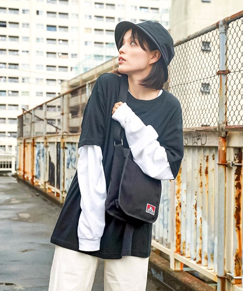 BEN DAVIS（ベンデイビス）の「【BEN DAVIS／ベンデイビス】ミニキャンバスショルダーバッグ BDW-9377（ショルダーバッグ・メンズ・ホワイト/ブラック/ブラウン/カーキ・FREE）」の18枚目の写真