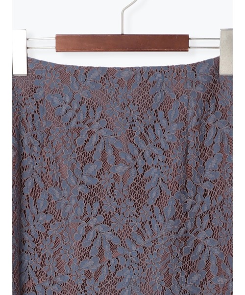Te chichi(テチチ)の「ケミカルレースフレアスカート(スカート・レディース・グレー/チャコール/ブルー・フリ-)」の18枚目の写真