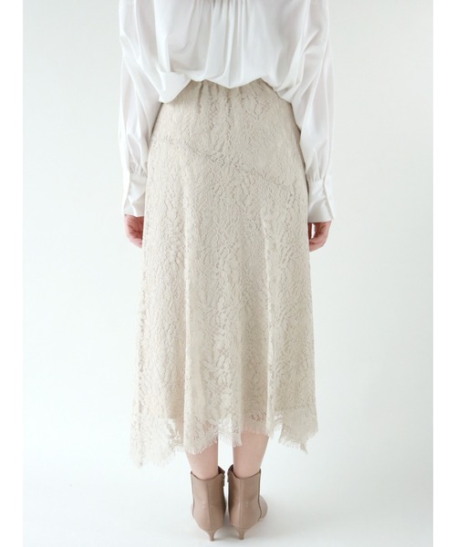 Te chichi(テチチ)の「ケミカルレースフレアスカート(スカート・レディース・グレー/チャコール/ブルー・フリ-)」の10枚目の写真