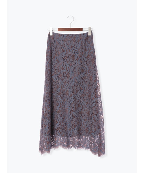 Te chichi(テチチ)の「ケミカルレースフレアスカート(スカート・レディース・グレー/チャコール/ブルー・フリ-)」の15枚目の写真