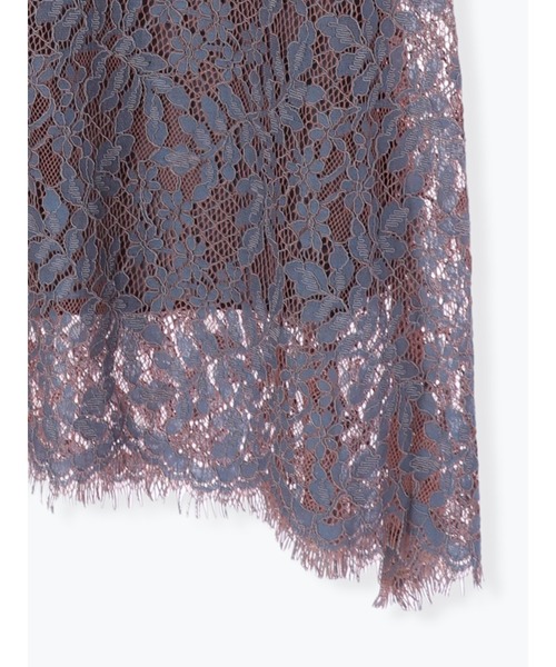 Te chichi(テチチ)の「ケミカルレースフレアスカート(スカート・レディース・グレー/チャコール/ブルー・フリ-)」の20枚目の写真