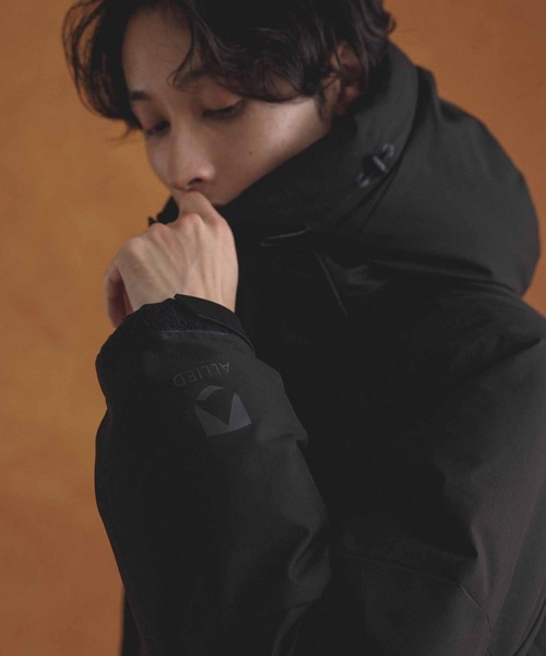 ADAM ET ROPE'（アダムエロペ）の「【ALLIED/アライド】ショートダウンジャケット/防水性/透湿性/保温性（ダウンジャケット/コート・メンズ・ブラック/ベージュ系その他2/ブルー系その他6・S/M/L/XL）」の19枚目の写真