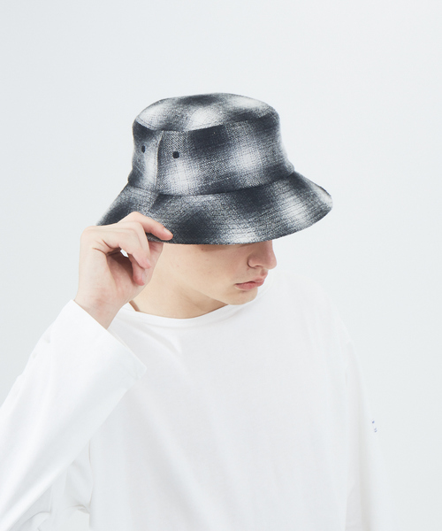 MYSELF ABAHOUSE（マイセルフアバハウス）の「マルチファブリック バケット ハット（ハット・メンズ・ブラック/グレー/カーキ/その他・0）」の5枚目の写真