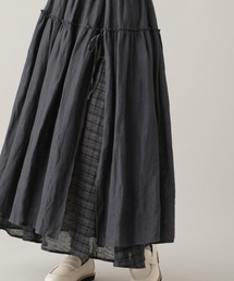 studio CLIP | 《Natural by studio CLIP》リネンコットン切り替えスカート(スカート)