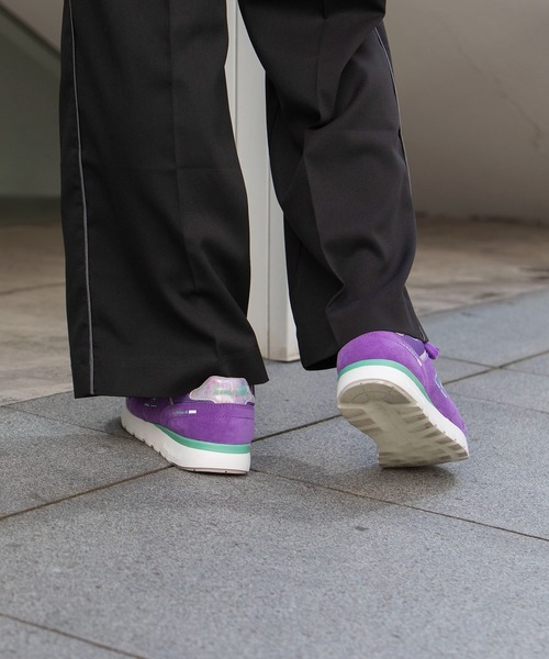 le coq sportif(ルコックスポルティフ)の「【池田エライザコラボ】LA セーヌ II ワイド EZ / LA SEINE II WIDE EZ シューズ スニーカー 靴 スポーツウェア(スニーカー・レディース・パープル/ベージュ・23.0cm/25.0cm/23.5cm/24.0cm/22.5cm/24.5cm)」の11枚目の写真
