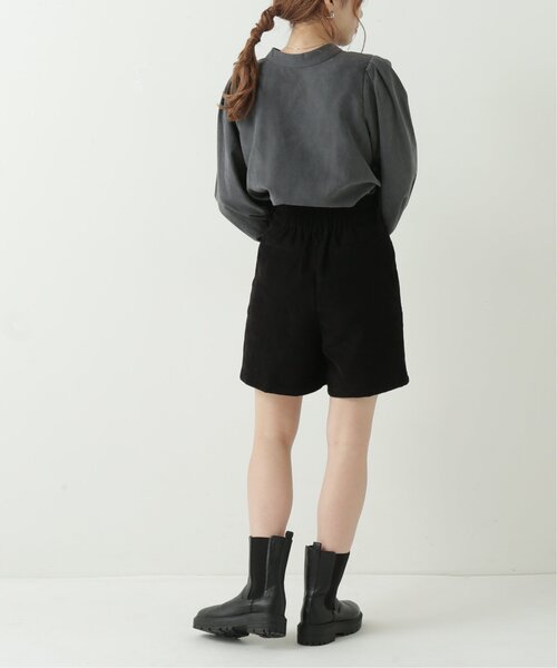 RAY CASSIN（レイカズン）の「タックショートパンツ（その他パンツ・レディース・ブラック/キャメル/ワイン・FREE）」の6枚目の写真