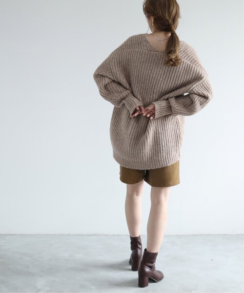 RAY CASSIN（レイカズン）の「タックショートパンツ（その他パンツ・レディース・ブラック/キャメル/ワイン・FREE）」の10枚目の写真