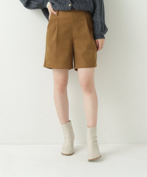 RAY CASSIN（レイカズン）の「タックショートパンツ（その他パンツ・レディース・ブラック/キャメル/ワイン・FREE）」の11枚目の写真