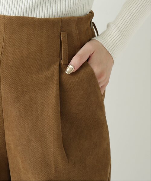 RAY CASSIN（レイカズン）の「タックショートパンツ（その他パンツ・レディース・ブラック/キャメル/ワイン・FREE）」の20枚目の写真