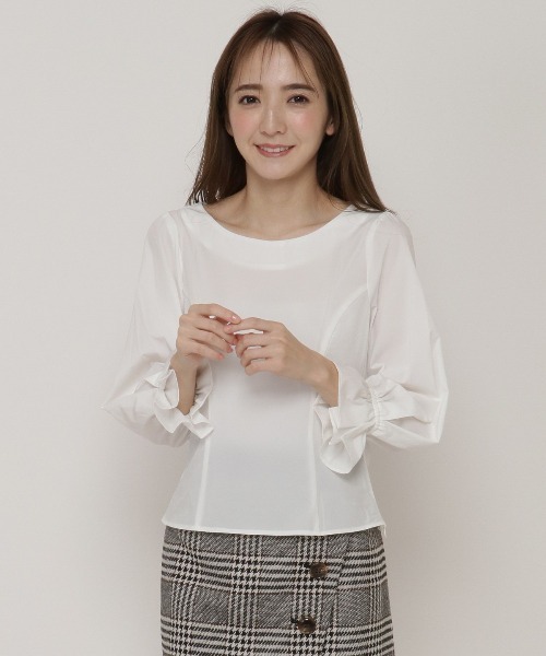 WILLSELECTION（ウィルセレクション）の「カットワーク付け襟ブラウス