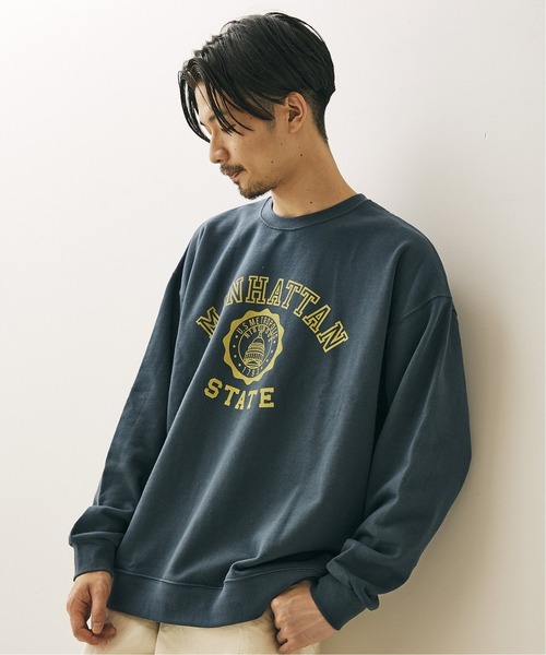 417 EDIFICE（フォーワンセブンエディフィス）の「【SCREEN STARS / スクリーンスターズ】 EX クルーネックスウェット（スウェット・メンズ・チャコールグレー/ネイビー/ブラック系その他・LARGE/X-LARGE）」の3枚目の写真