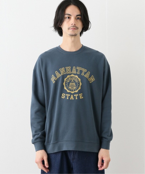 417 EDIFICE（フォーワンセブンエディフィス）の「【SCREEN STARS / スクリーンスターズ】 EX クルーネックスウェット（スウェット・メンズ・チャコールグレー/ネイビー/ブラック系その他・LARGE/X-LARGE）」の5枚目の写真
