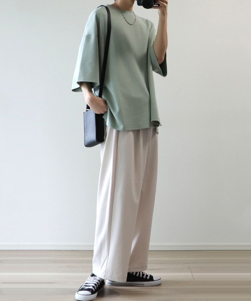 LILL（リル）の「7分袖Tシャツ（Tシャツ/カットソー・メンズ・ブルー・S）」の5枚目の写真