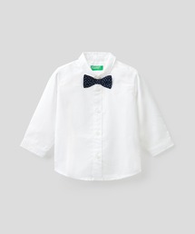 BENETTON (UNITED COLORS OF BENETTON) | キッズ蝶ネクタイ付き長袖シャツB(蝶ネクタイ)