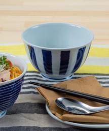 salle de bal（サルデバル）の「【 indigo aidama / インディゴ アイダマ 】面取軽量 お好み丼 / お茶碗(大) 3256567  SIT（食器）」