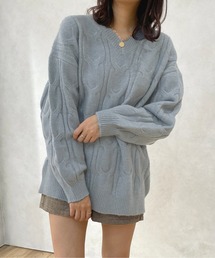 ケーブルゆるニット【ZOZOTOWN限定アイテム】