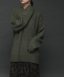 SENSE OF PLACE by URBAN RESEARCH | ストレッチアルパカバックスリットセーター(ニット/セーター)