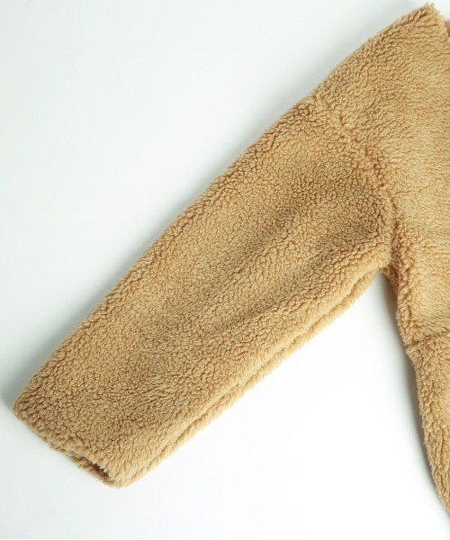 SUGAR BISKET（シュガービスケット）の「ノーカラーロングボアコート（その他アウター・レディース・ベージュ/ブラウン/ブラック・フリー）」の20枚目の写真