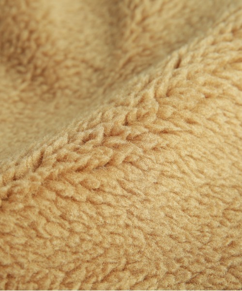 SUGAR BISKET（シュガービスケット）の「ノーカラーロングボアコート（その他アウター・レディース・ベージュ/ブラウン/ブラック・フリー）」の19枚目の写真