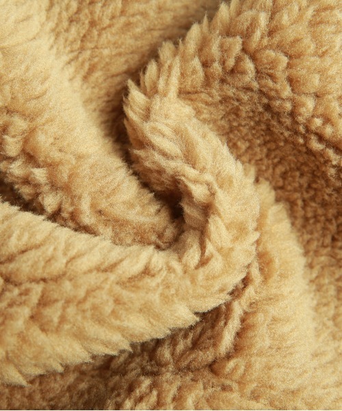 SUGAR BISKET（シュガービスケット）の「ノーカラーロングボアコート（その他アウター・レディース・ベージュ/ブラウン/ブラック・フリー）」の21枚目の写真