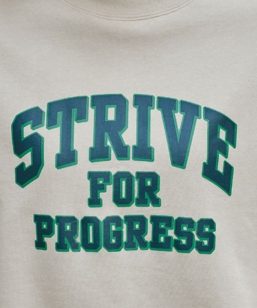 cepo(セポ)の「カレッジロゴスウェット(スウェット・レディース・チャコール/グレー/カーキ/ブルー・M)」の9枚目の写真