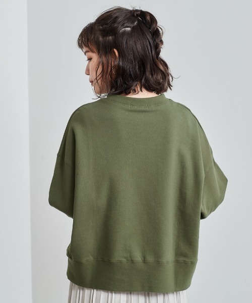 cepo(セポ)の「カレッジロゴスウェット(スウェット・レディース・チャコール/グレー/カーキ/ブルー・M)」の20枚目の写真