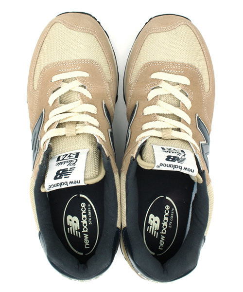XLARGE（エクストララージ）の「NB ML574（スニーカー・メンズ・ネイビー/ベージュ/グレー・26.5cm/27cm/27.5cm）」の5枚目の写真