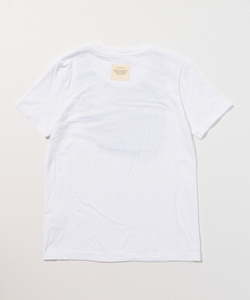 BEAMS BOY(ビームスボーイ)の「TORI-TO / レース Tシャツ(Tシャツ/カットソー・レディース・ホワイト/ネイビー・ONE SIZE)」の5枚目の写真