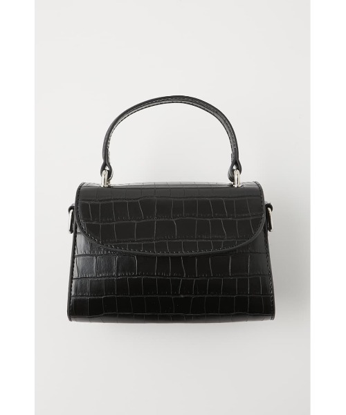 MOUSSY（マウジー）の「MINI GRAB バッグ（ショルダーバッグ・レディース・ブラック/ブラウン/ライトベージュ・FREE）」の2枚目の写真