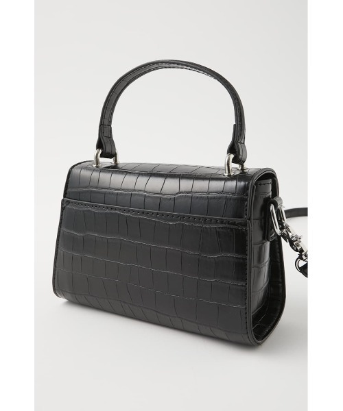 MOUSSY（マウジー）の「MINI GRAB バッグ（ショルダーバッグ・レディース・ブラック/ブラウン/ライトベージュ・FREE）」の6枚目の写真