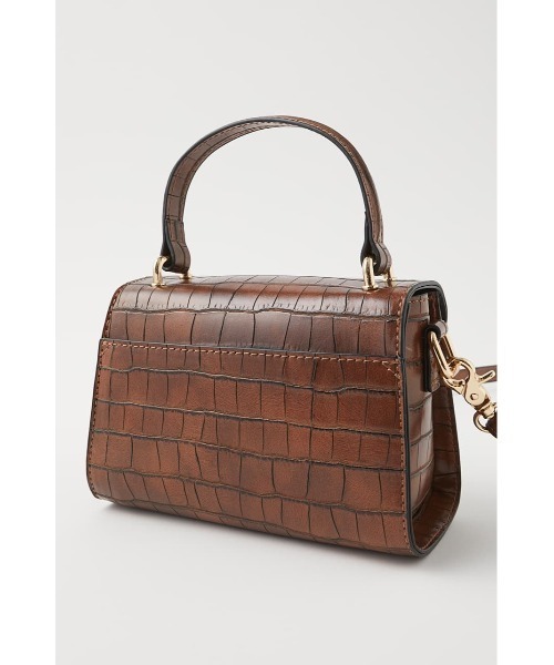 MOUSSY（マウジー）の「MINI GRAB バッグ（ショルダーバッグ・レディース・ブラック/ブラウン/ライトベージュ・FREE）」の16枚目の写真